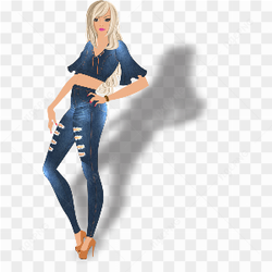 A beautiful woman l