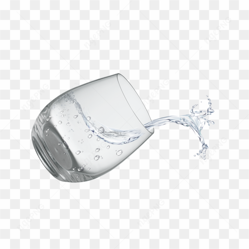 Water in a cup