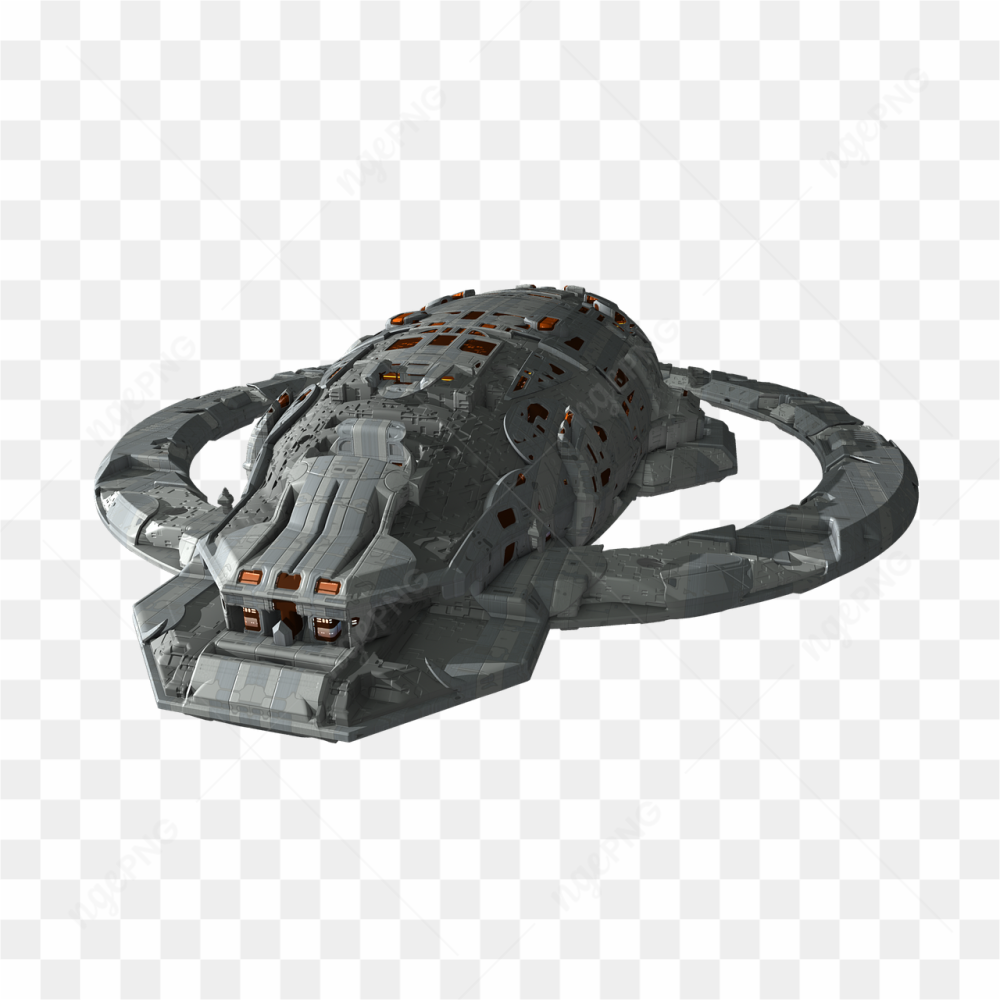 A galactic spaceship 