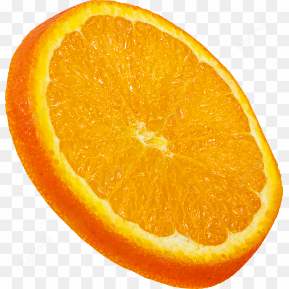 A sliced orange 