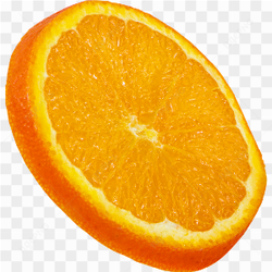 A sliced orange 