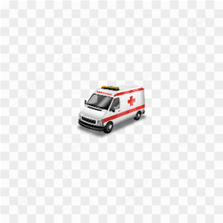 Emergency Ambulance Van