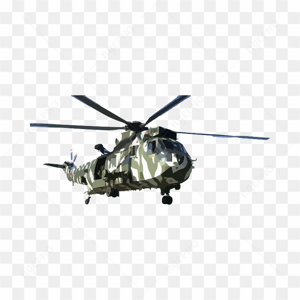 Military Helicopter Flight