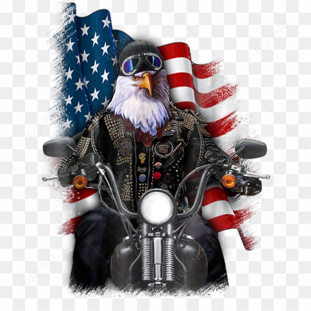 Biker America Riding 