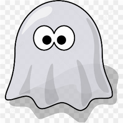 Ghost Cartoon Character
