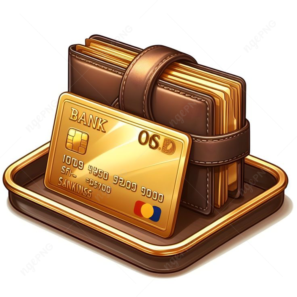 Wallet and bank card