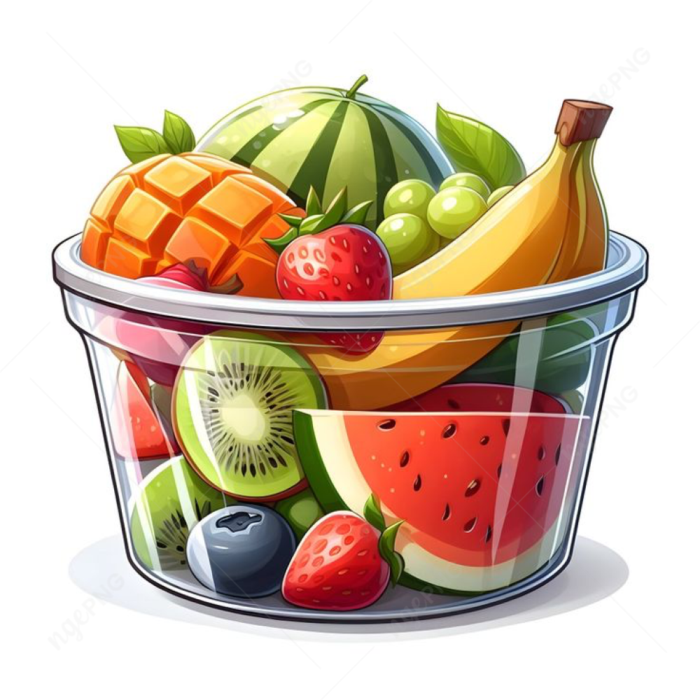 Assorted fruits and berries