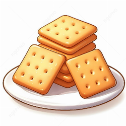 Delicious crispy biscuits