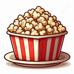 Crispy treat popcorn