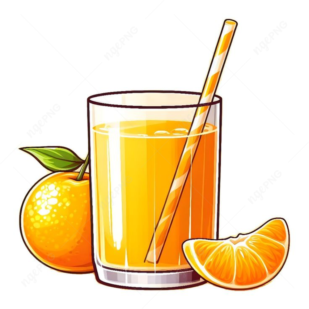 Freshly squeezed orange juice