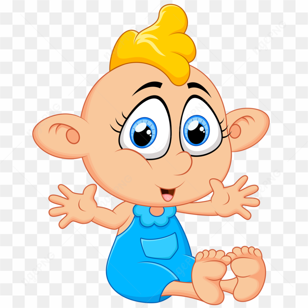 Cartoon baby clipart