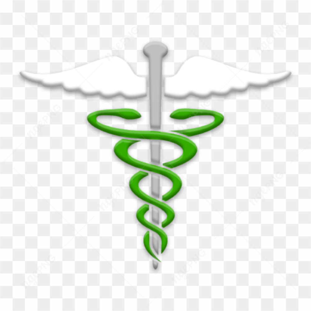 Green white doctor sign clipart