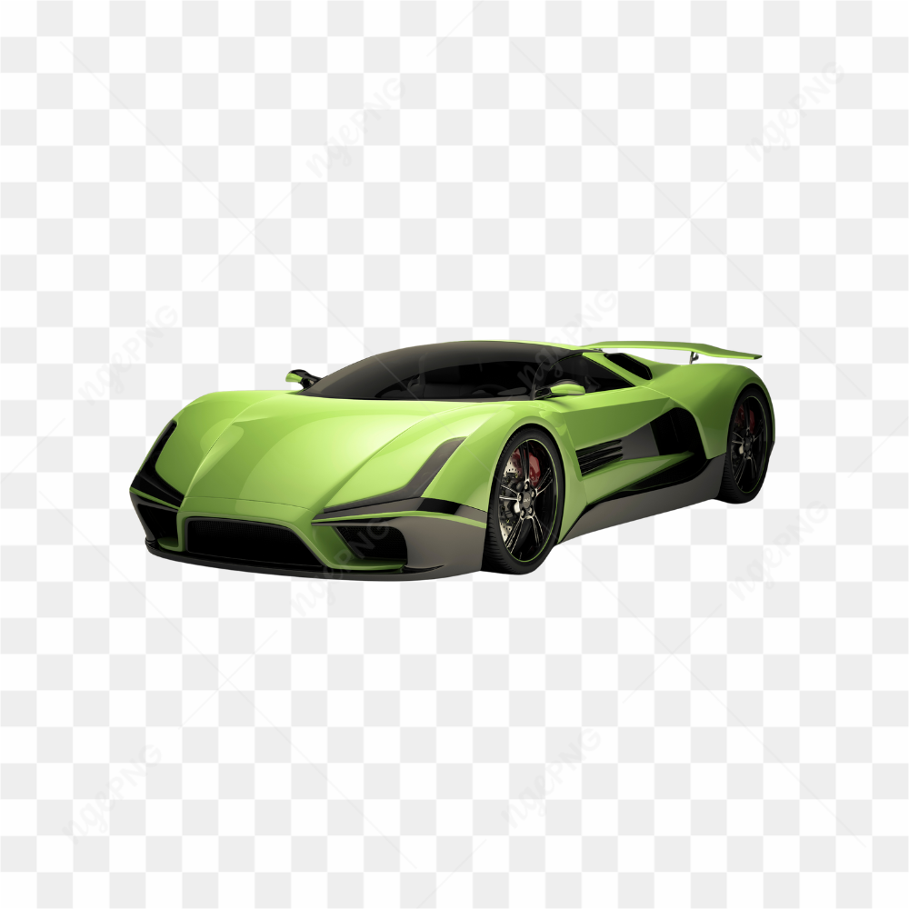 Carro verde lindo