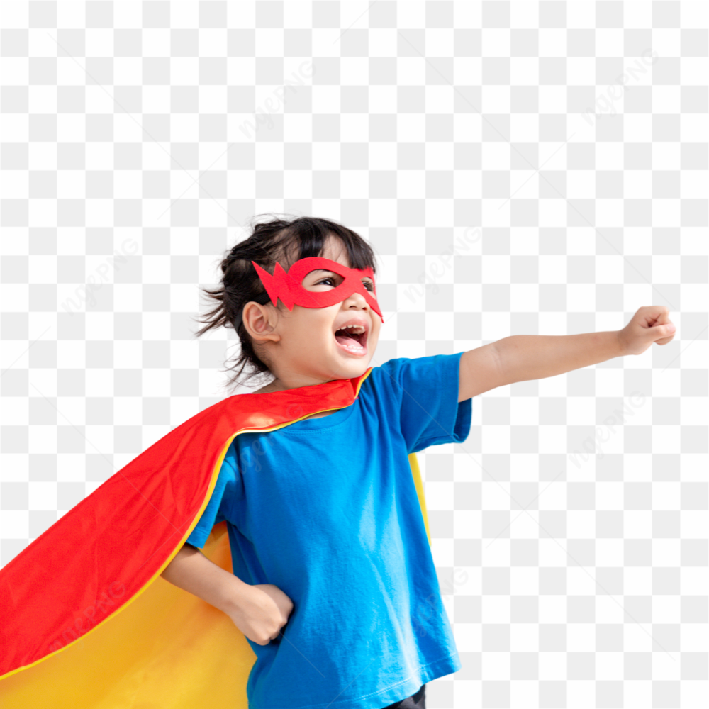 Criana super heroi
