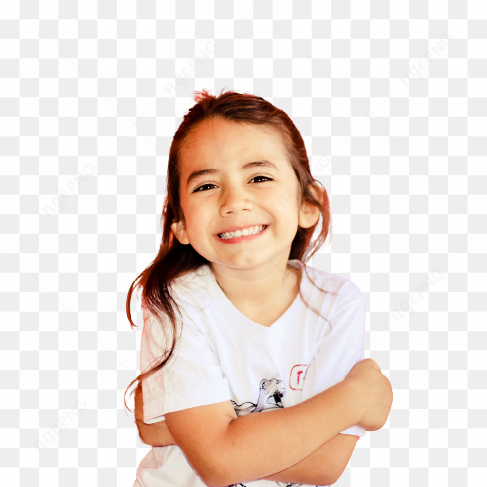 Linda criana sorrindo