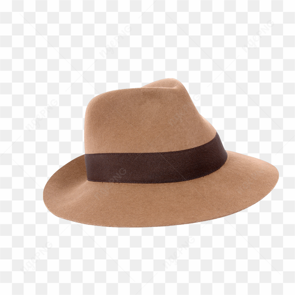 Chapu masculino castanho 