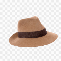 Chapu masculino castanho 
