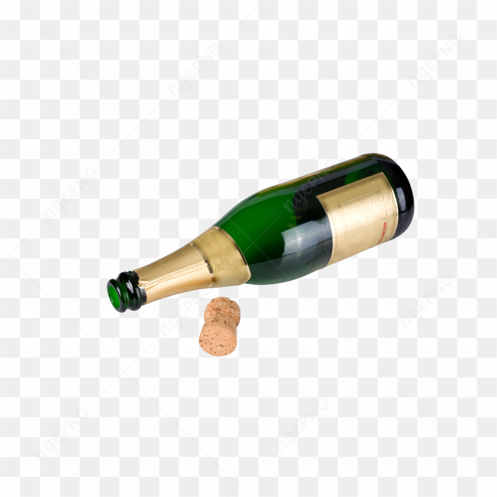 GARRAFA DE CHAMPAGNE VAZIA