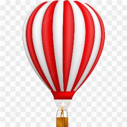 Balon udara kartun