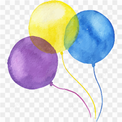 Balon udara kartun