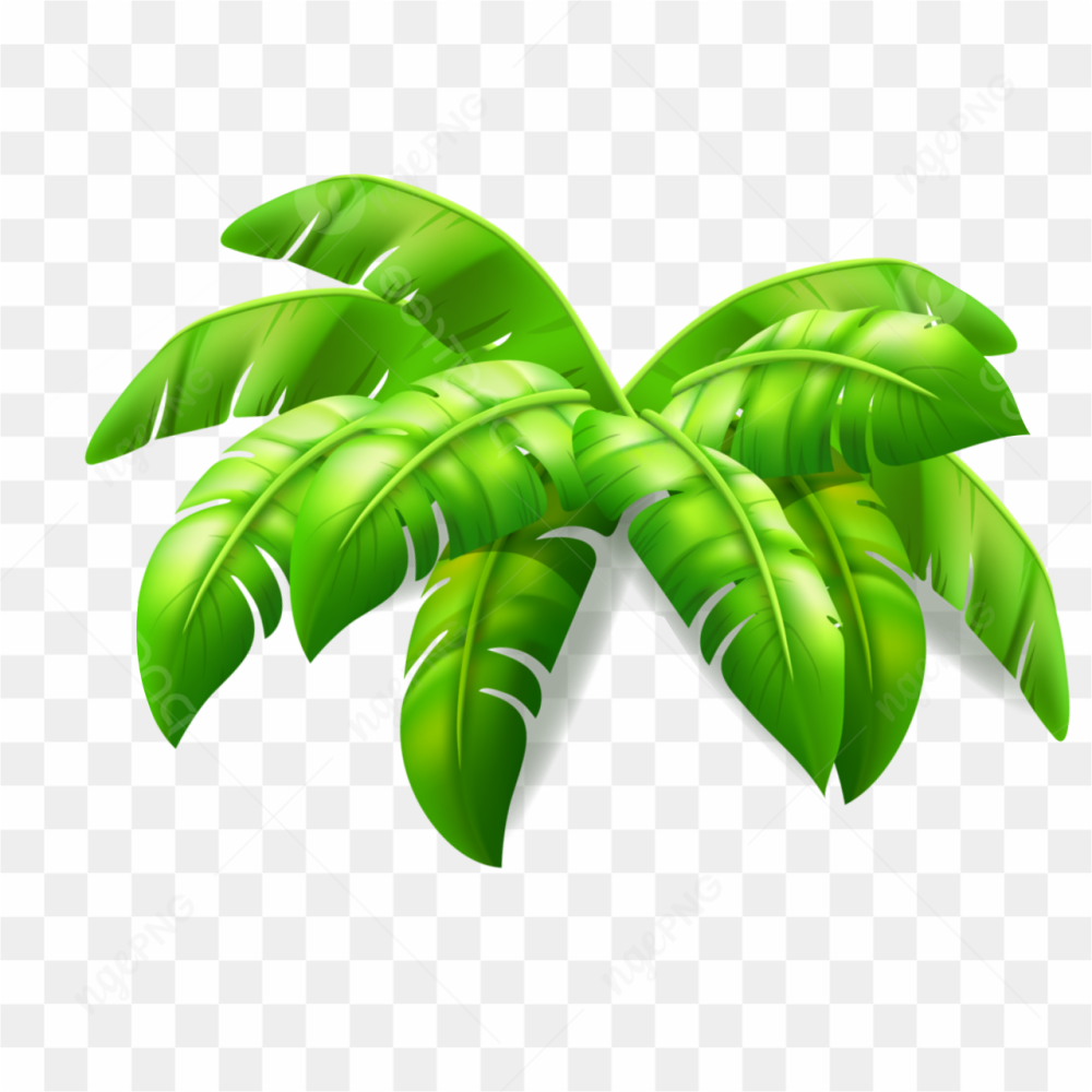 Daun pisang kartun