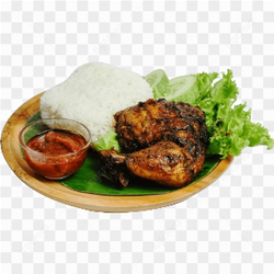 Nasi ayam bakar