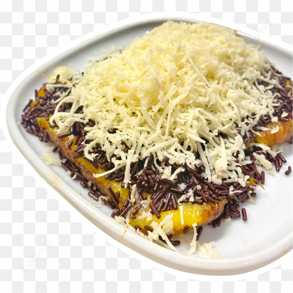 Pisang coklat keju