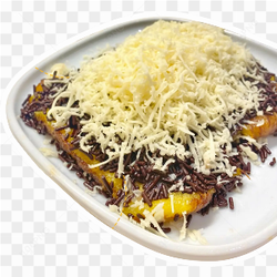 Pisang coklat keju