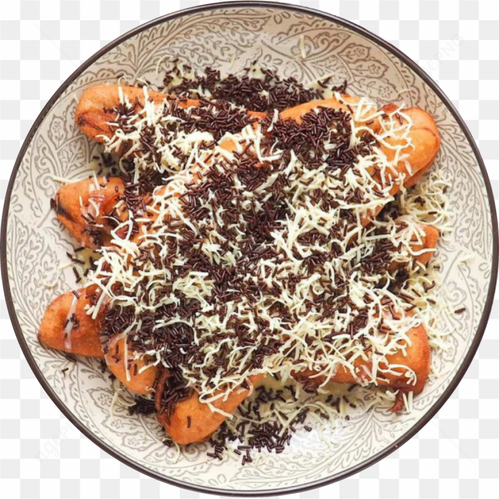 Pisang coklat keju