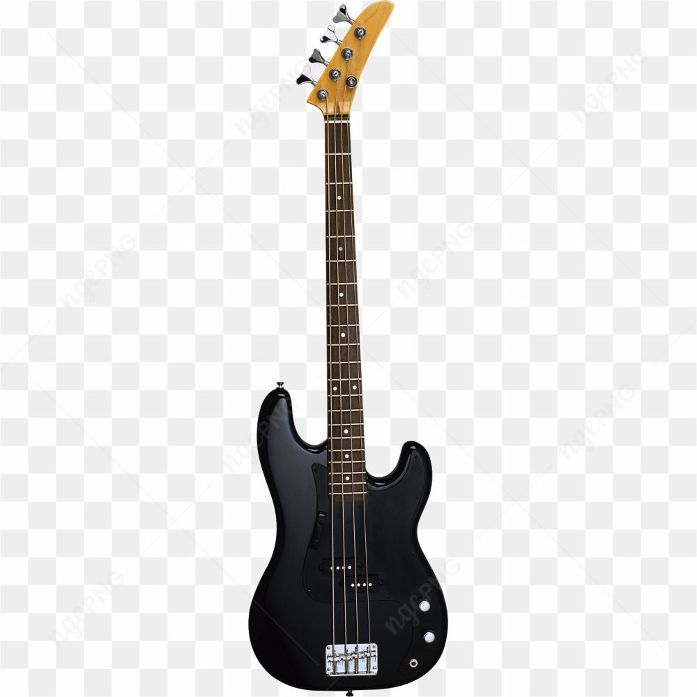 Basse lectrique noire