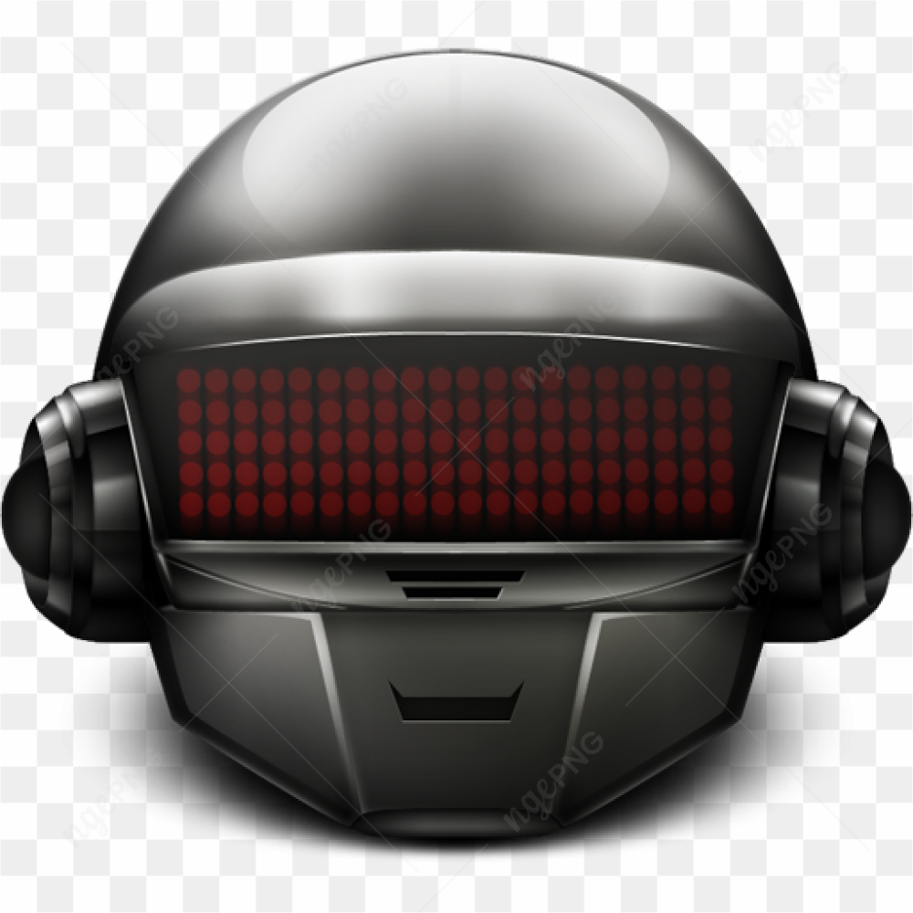 Casque de moto futuriste