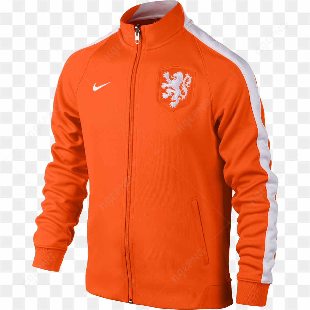 Veste orange Nike pour homme