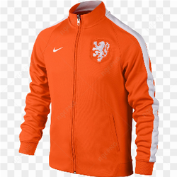 Veste orange Nike pour homme