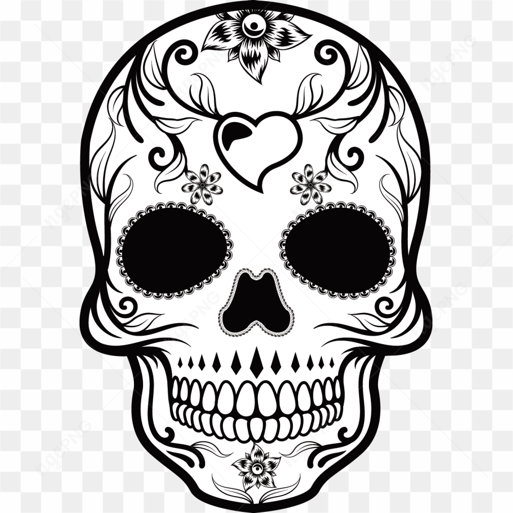 Crne de sucre du Jour des morts