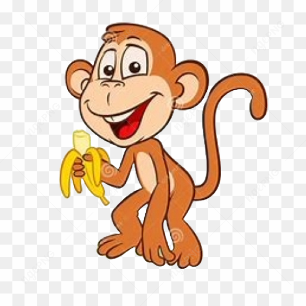 Monkey animal animation