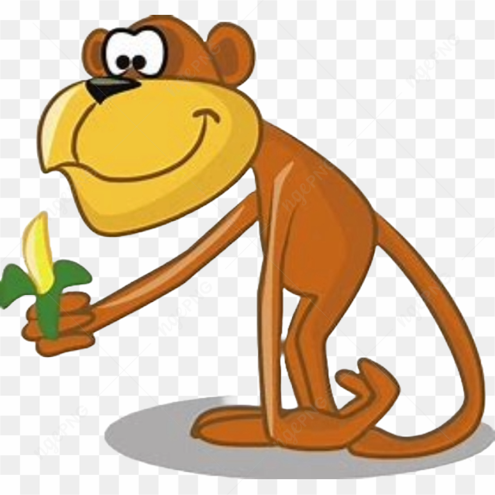 Monkey animal animation