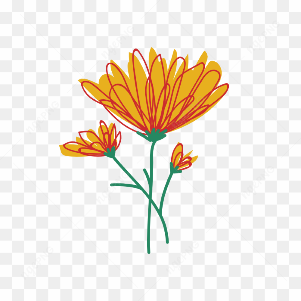 Drawing flowers images