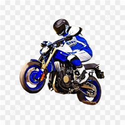 Yamaha bike trial