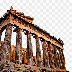 Athens parthenon backdrop