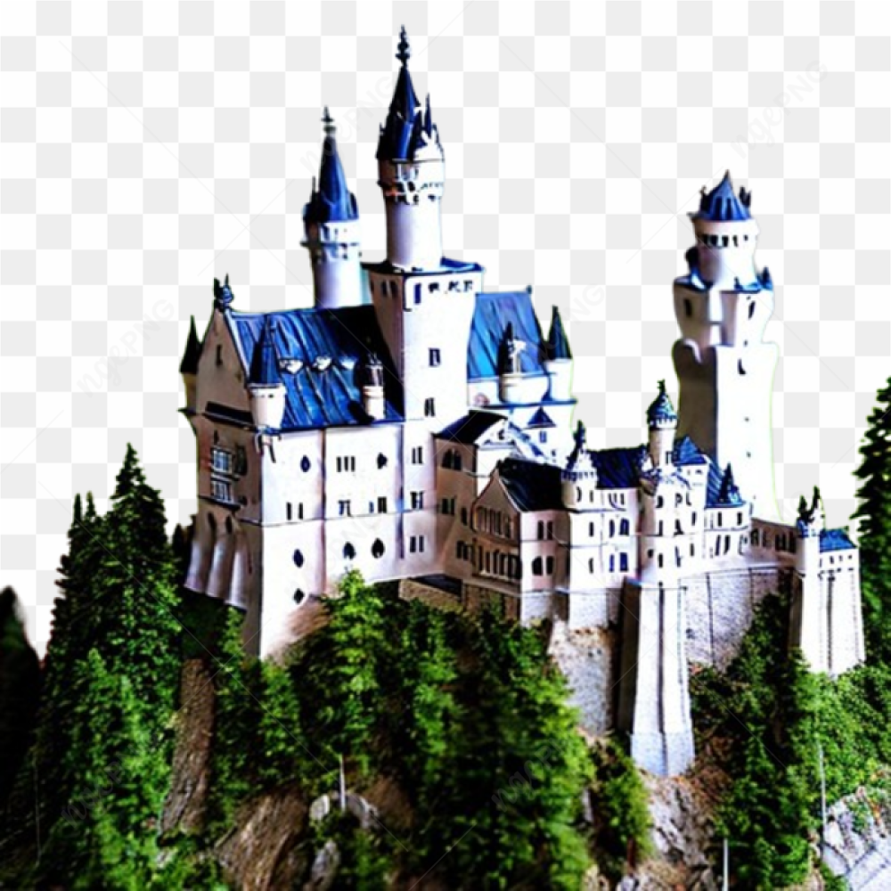 Castle Neuschwanstein architecture