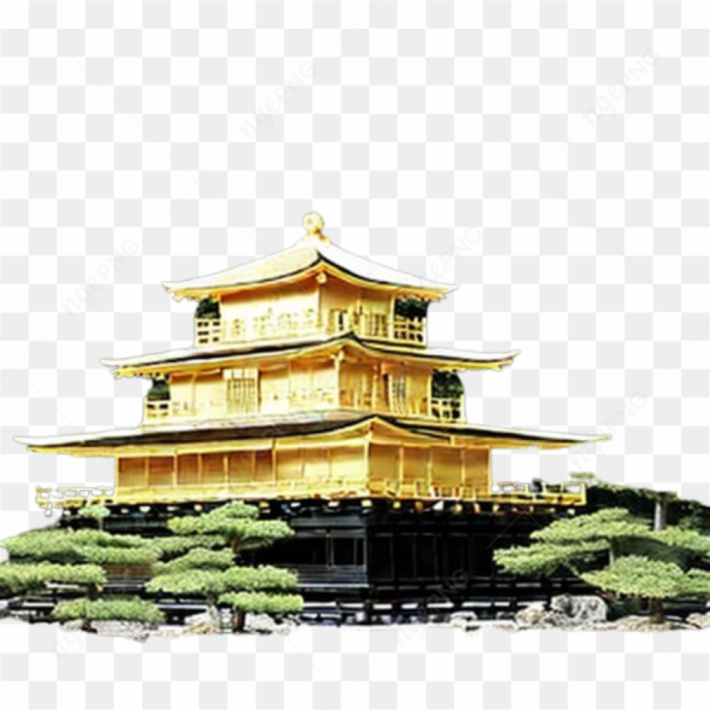The Kyoto Golden Pavilion japan rokuon ji