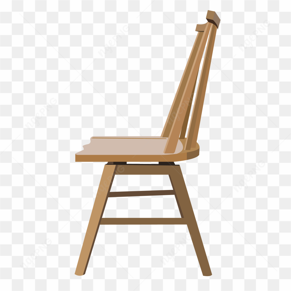 Wooden School Chair