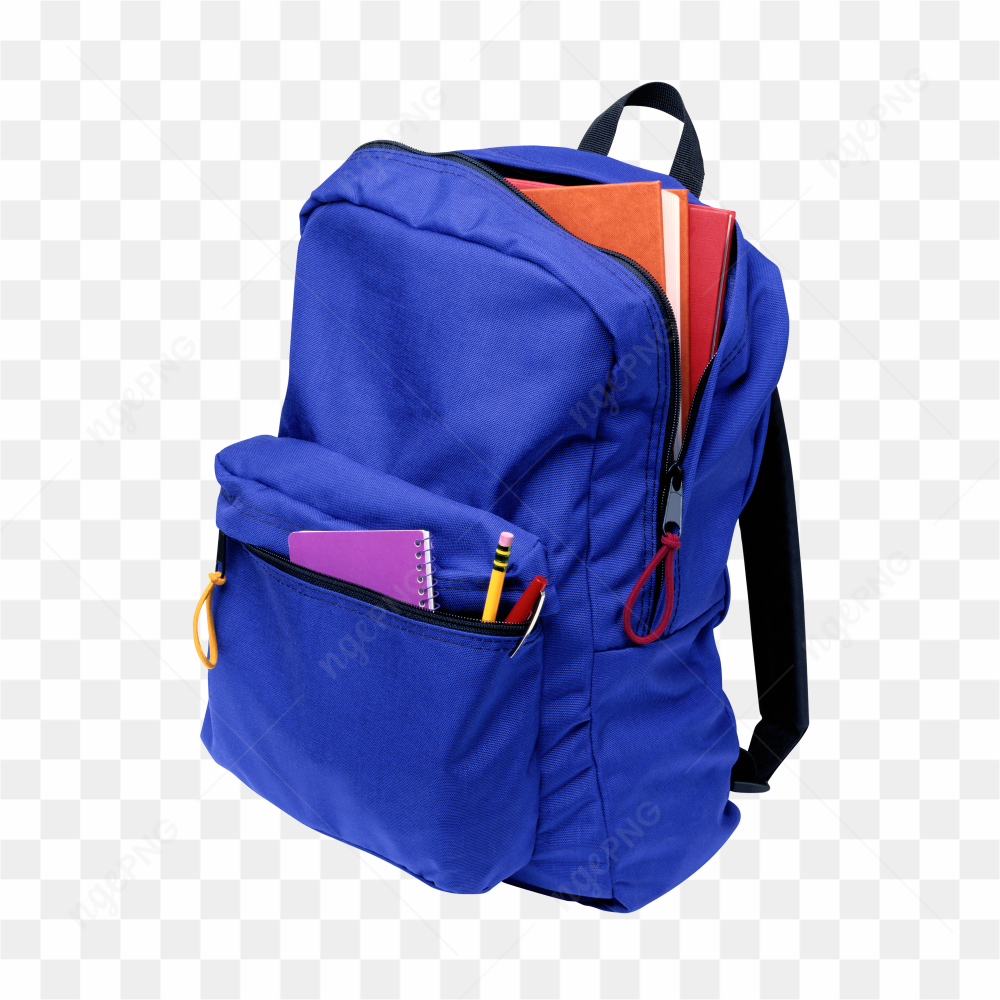 Blue School Bag