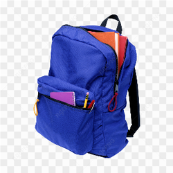 Blue School Bag