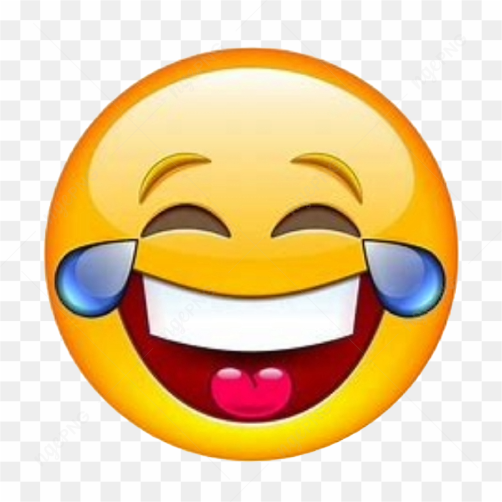Emoji laugh smile