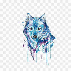 Art loup wolf