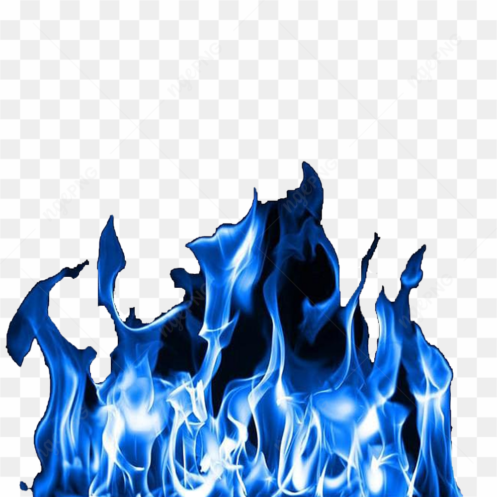 Blue fire ,flame bleue