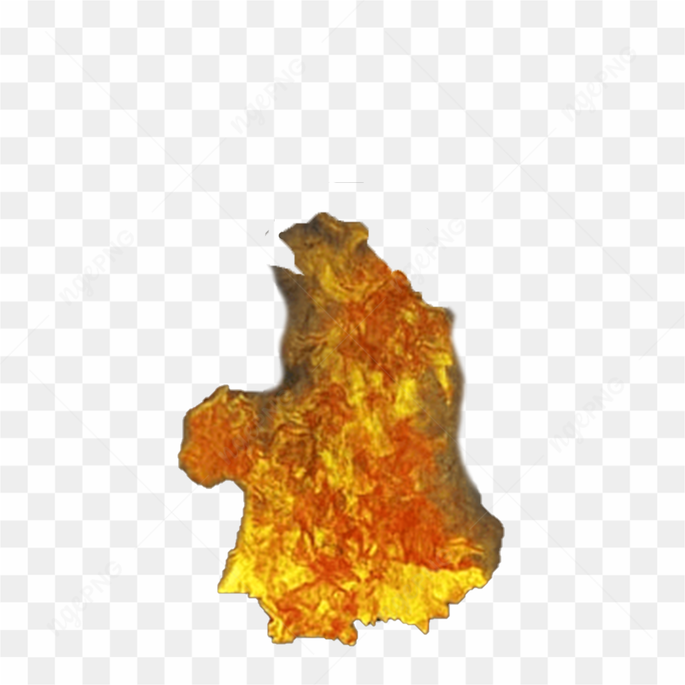 Volcan eruption fire