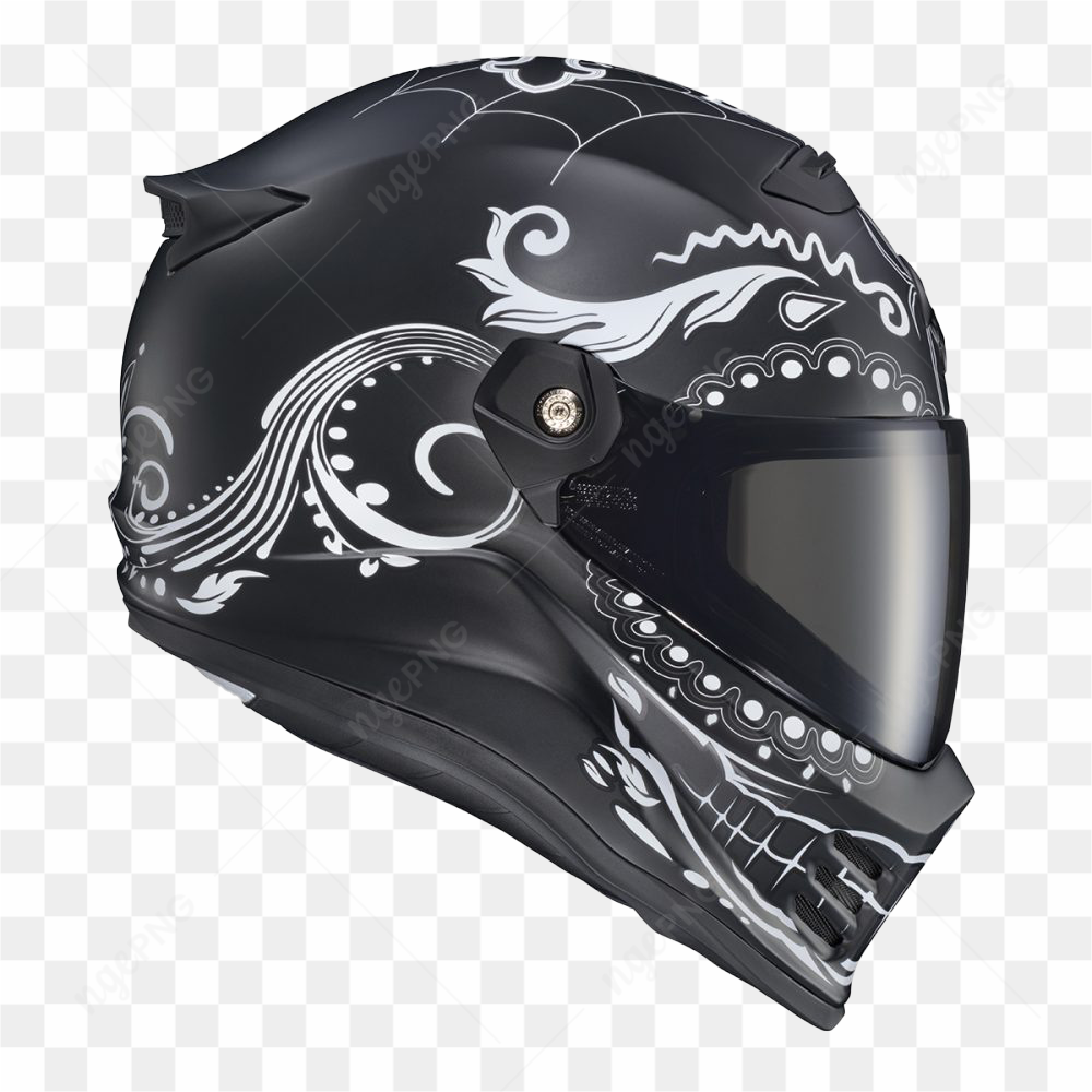 Casque moto right profile