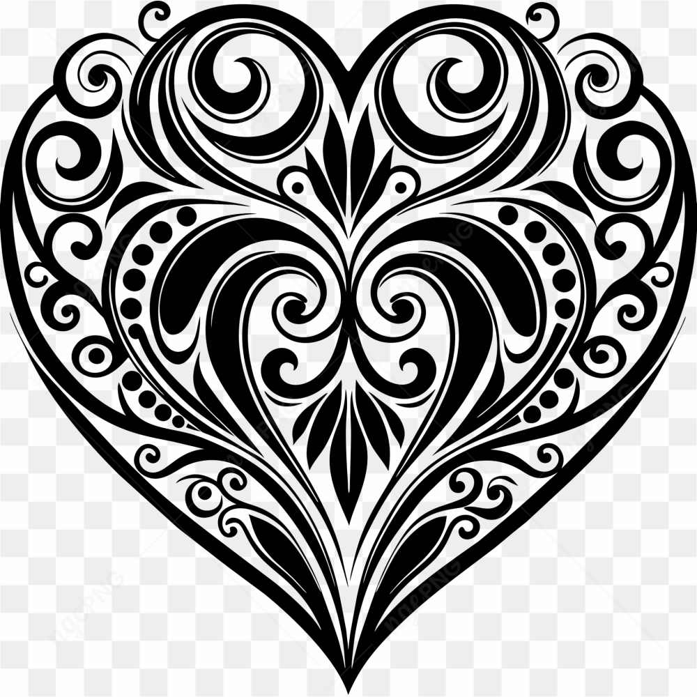 Heart different art